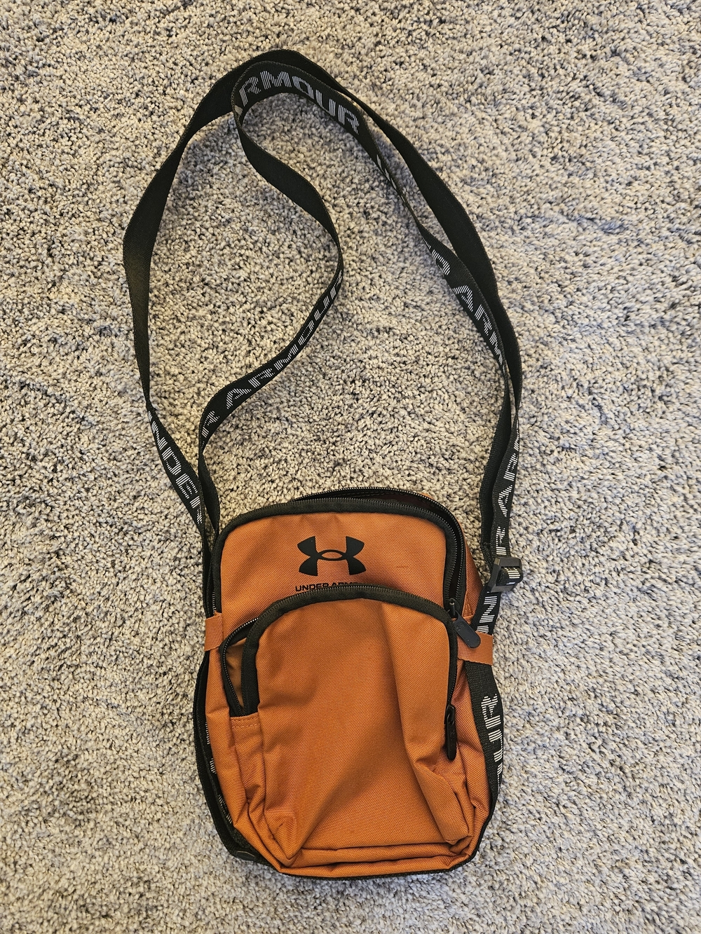 Under Armour Orange Crossbody Shoulder Bag